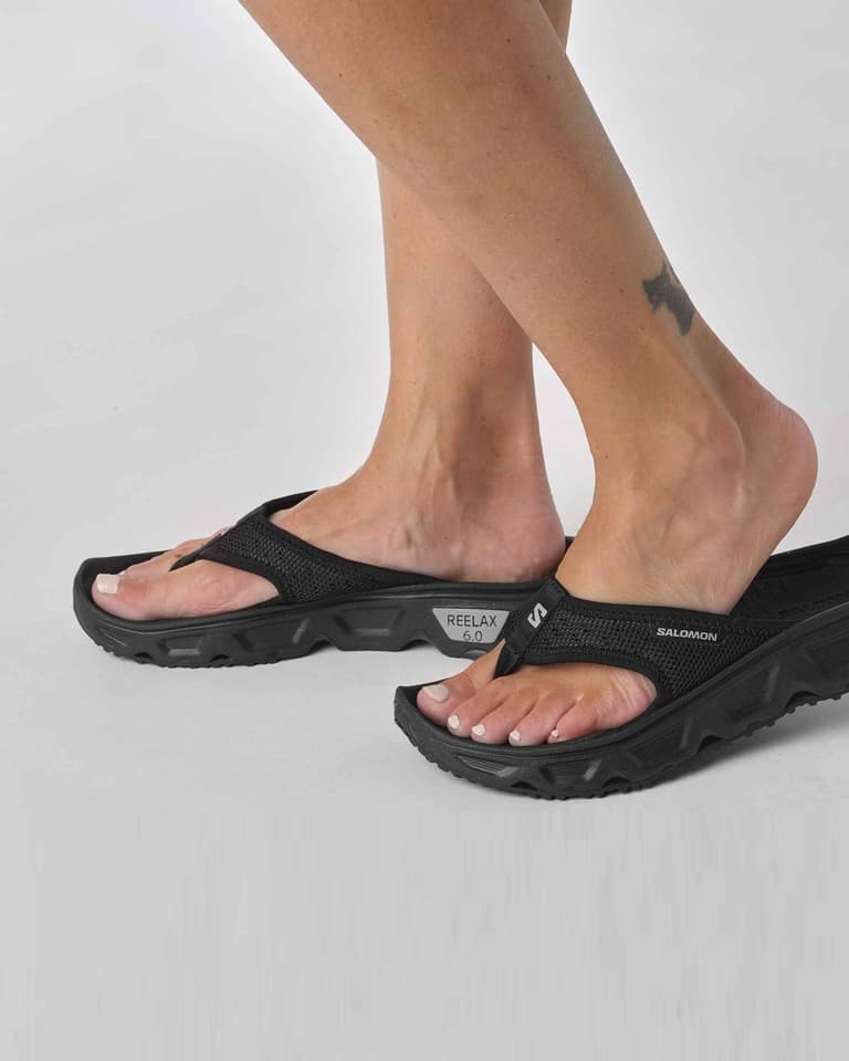 SALOMON REELAX BREAK 6.0 ブラック　25cm Salomon Reelax Break 6.0 Flip Flops Women | Deporvillage