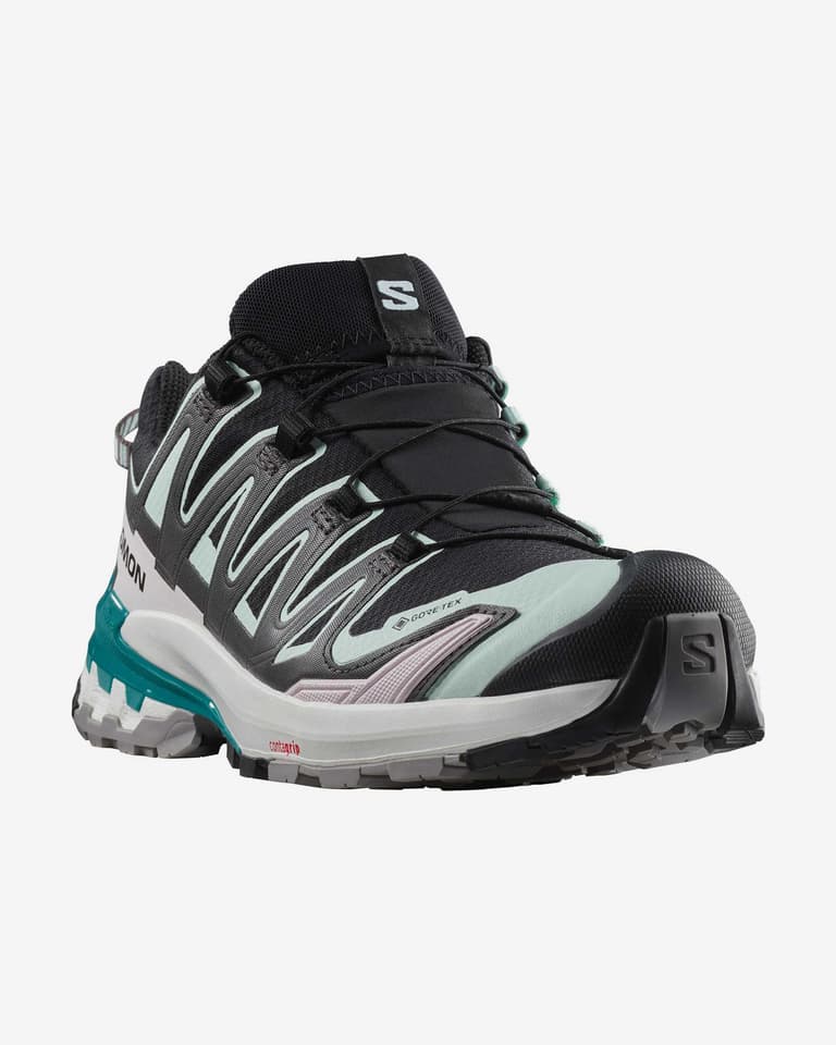 SALOMON XA PRO 3D V9 GTX ブラック/ミント Salomon XA PRO 3D v9 GORE-TEX Damen Trailrunningschuhe | Deporvillage