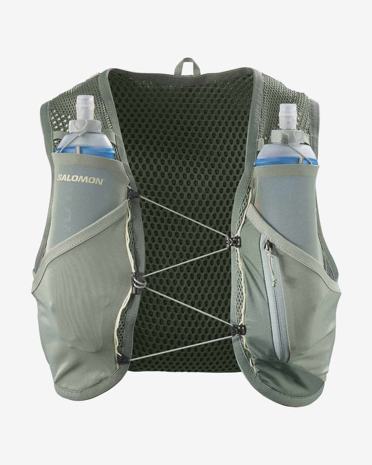 Salomon ADV HYDRA VEST 8L Mサイズ Salomon ADV HYDRA VEST 8 Running Hydration Pack BLACK