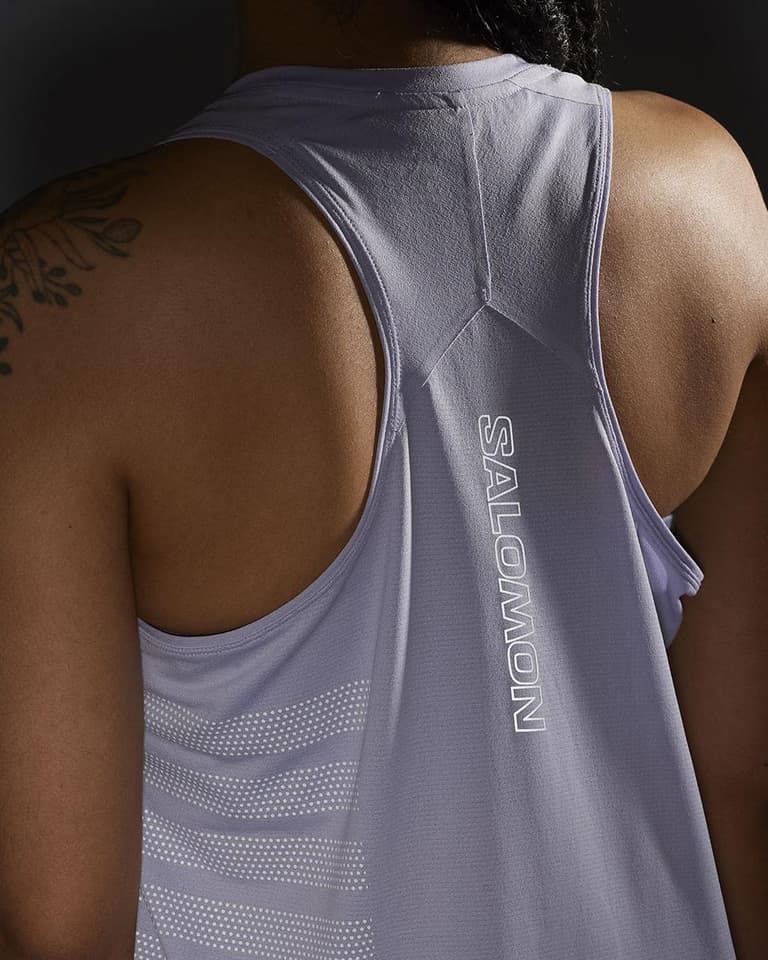 【SALOMON】 Sense Aero Singlet GFX /追跡付 Salomon - Sense Aero Singlet Gfx - Homme – Le coureur nordique