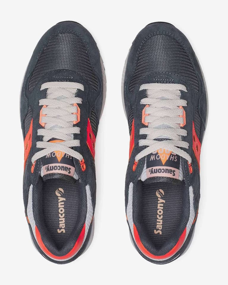 国内配送 SAUCONY SHADOW 5000 OLIVE /GRAY /ORANGE Saucony Unisex Shadow 5000 Multi-coloured 4 24 | Sneaker