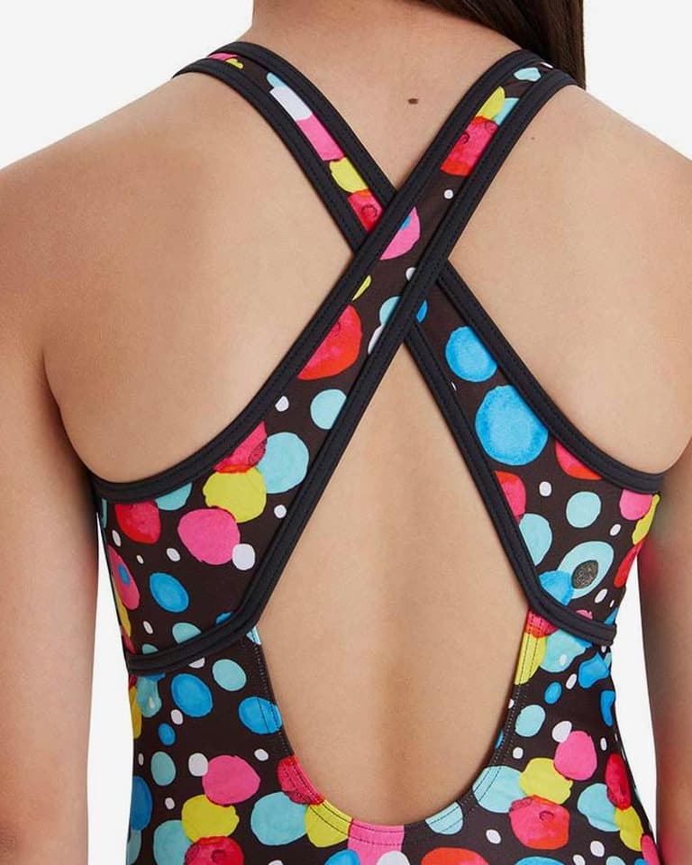 Zoggs Mädchen Cottesloe Sportsback Badeanzug - Für Schwimmunterricht & Wettbewerb