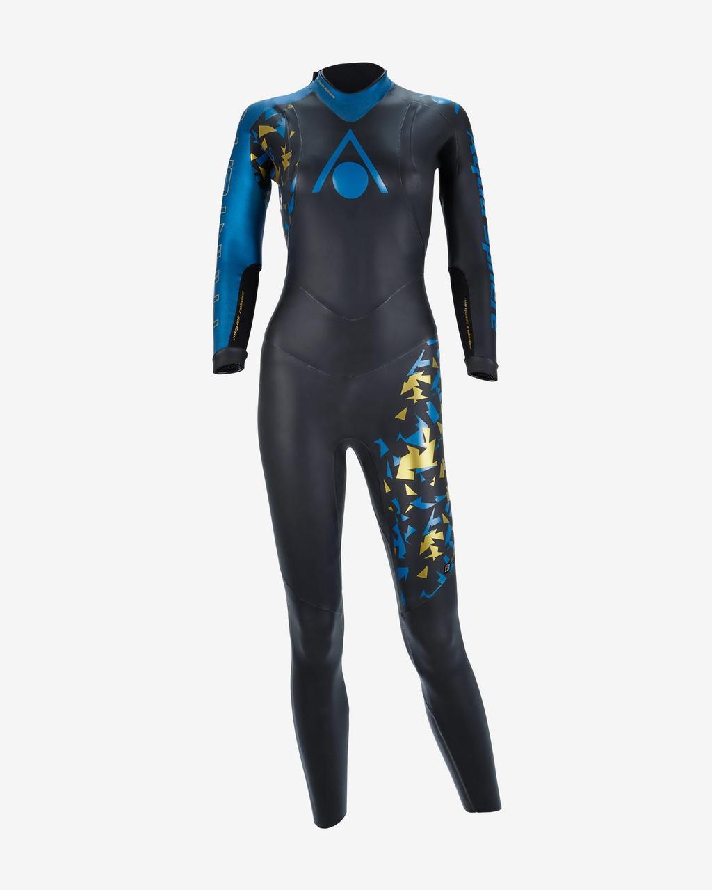 Aqua Sphere Phantom 3 Damen Neoprenanzug Schwarz/blau - M