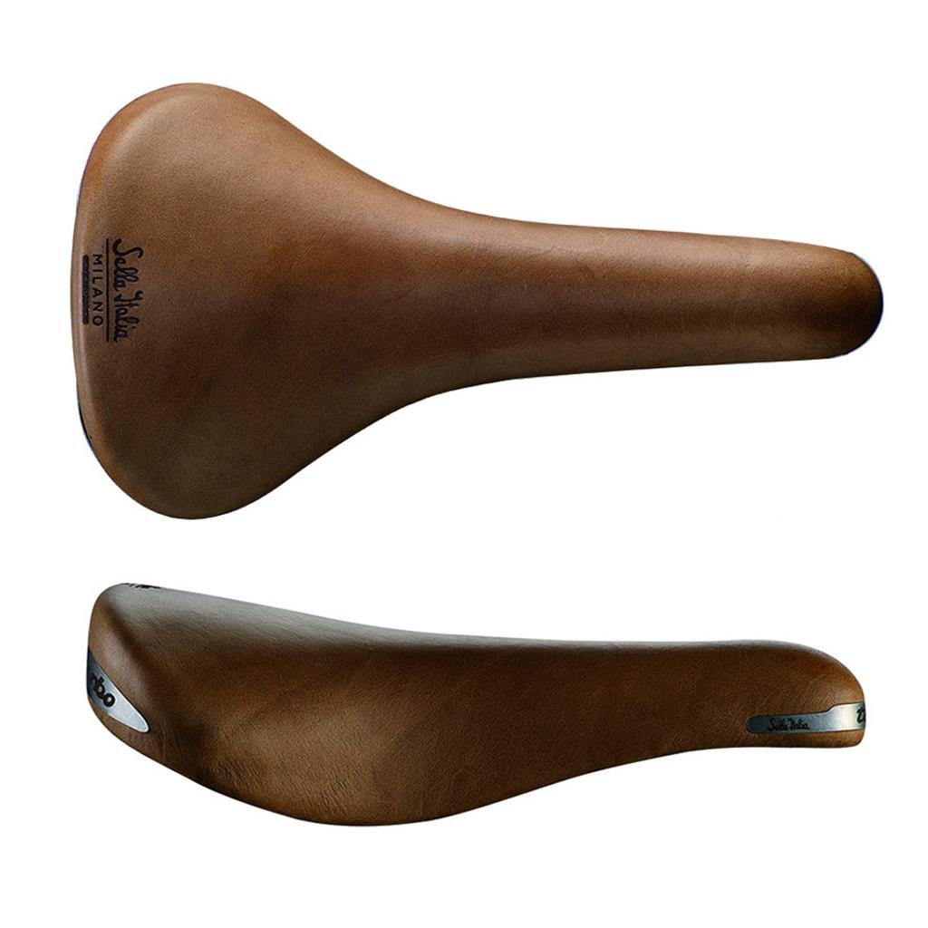 Sillín Selle Italia Turbo Racer marrón claro