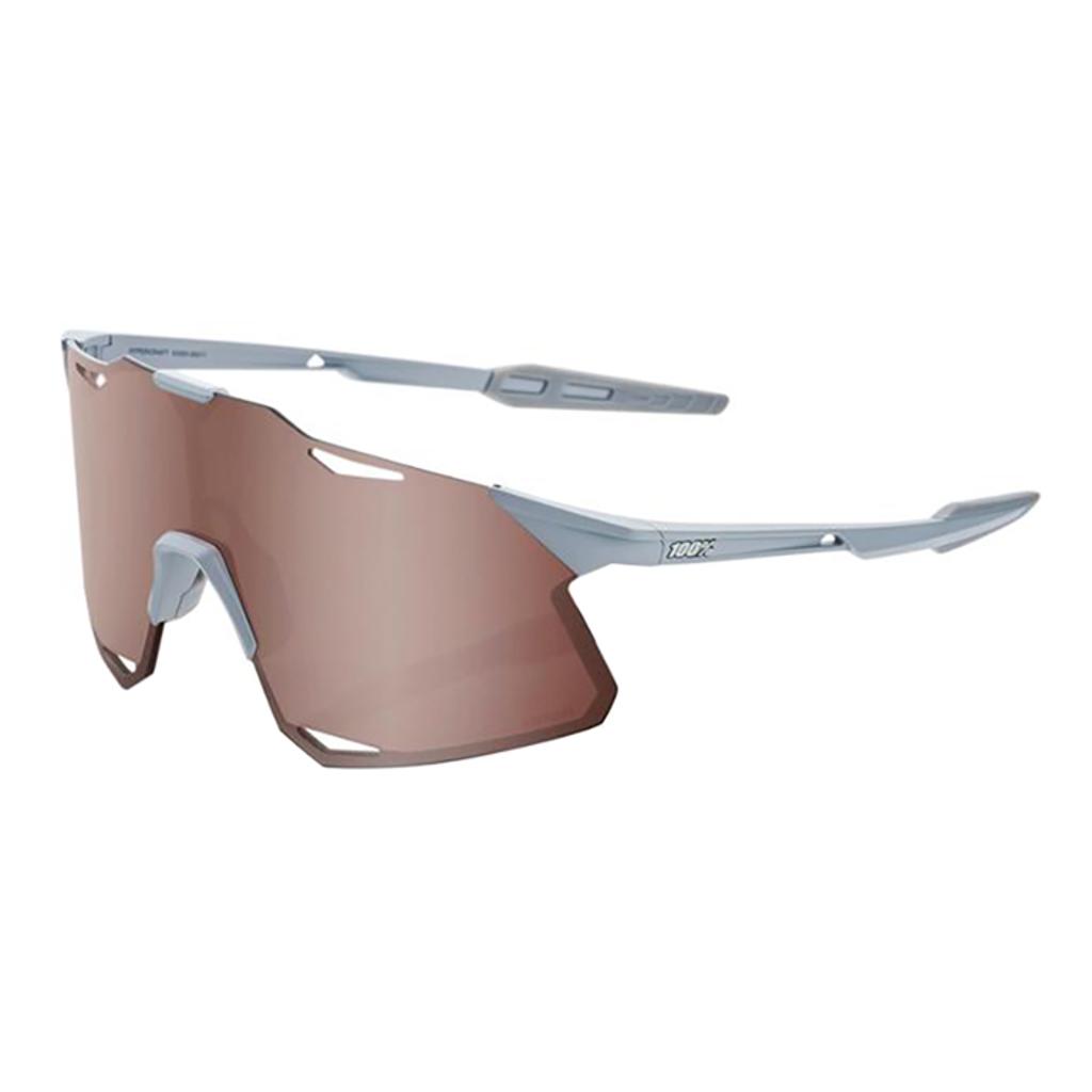 Gafas 100% Hypercraft gris con lentes Hiper marrón