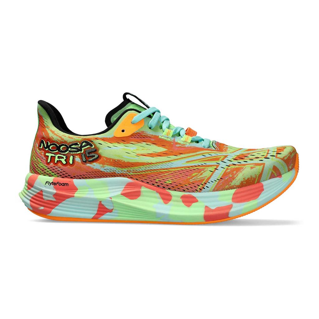 Zapatillas ASICS Noosa TRI 15 verde azul naranja mujer - 37.5