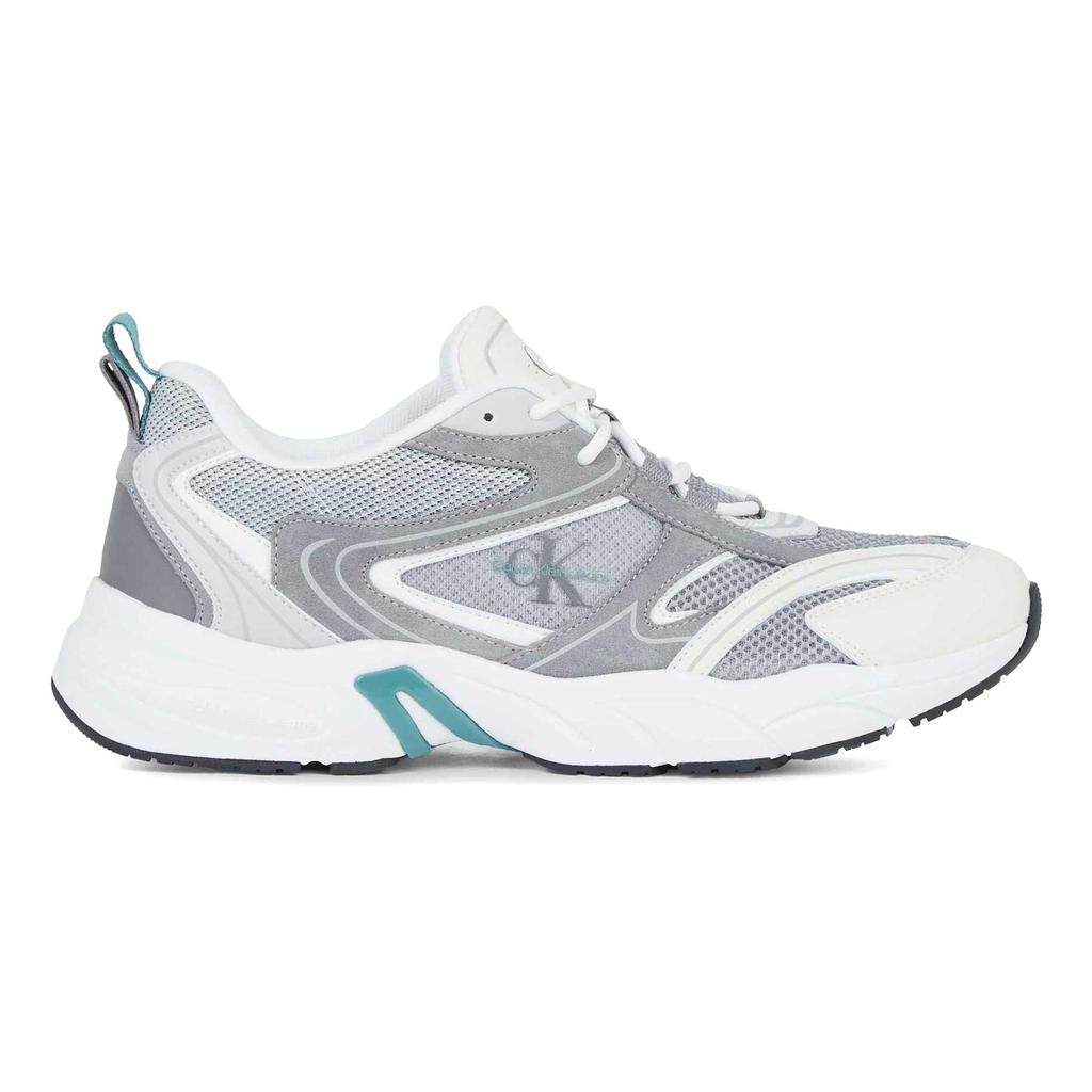 Zapatillas Calvin Klein Jeans Retro Tennis blanco gris - 44