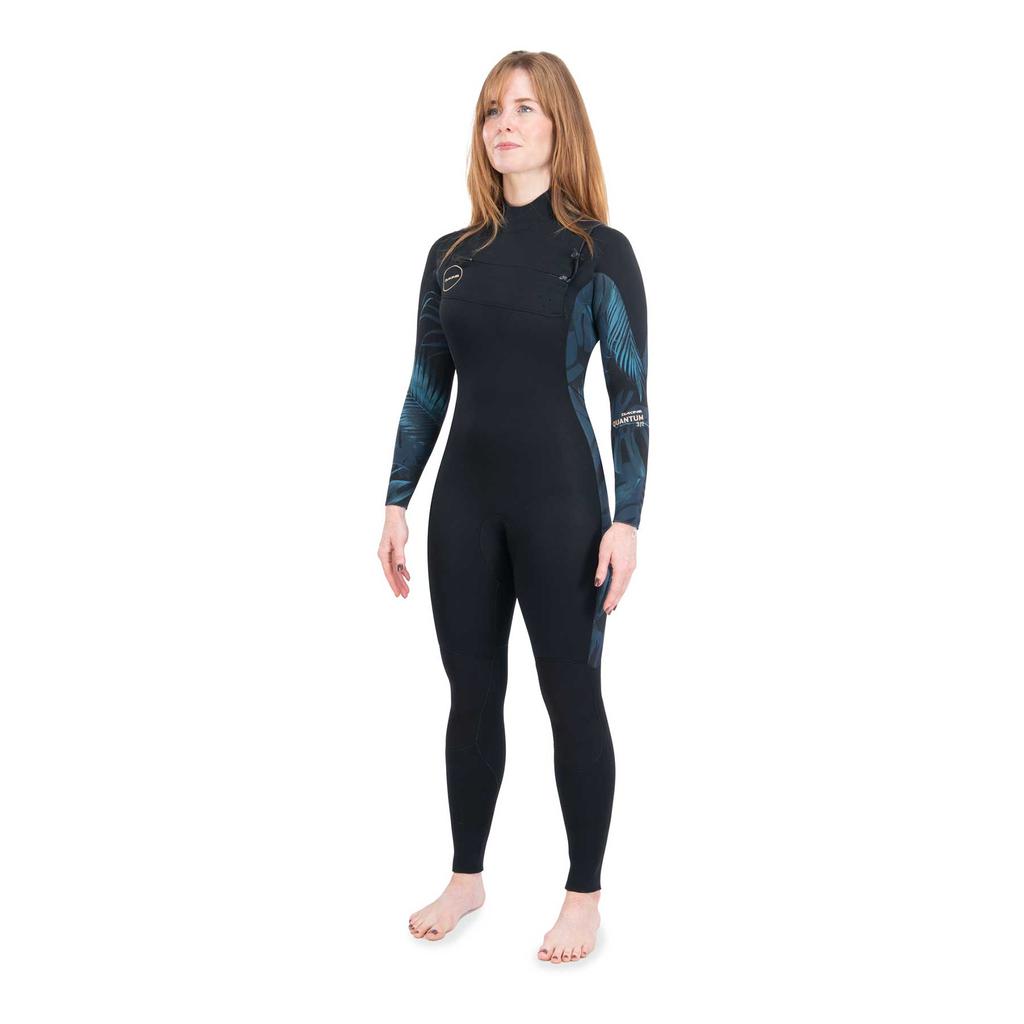 Traje neopreno Dakine Quantum 3/2 mm negro azul mujer - T2