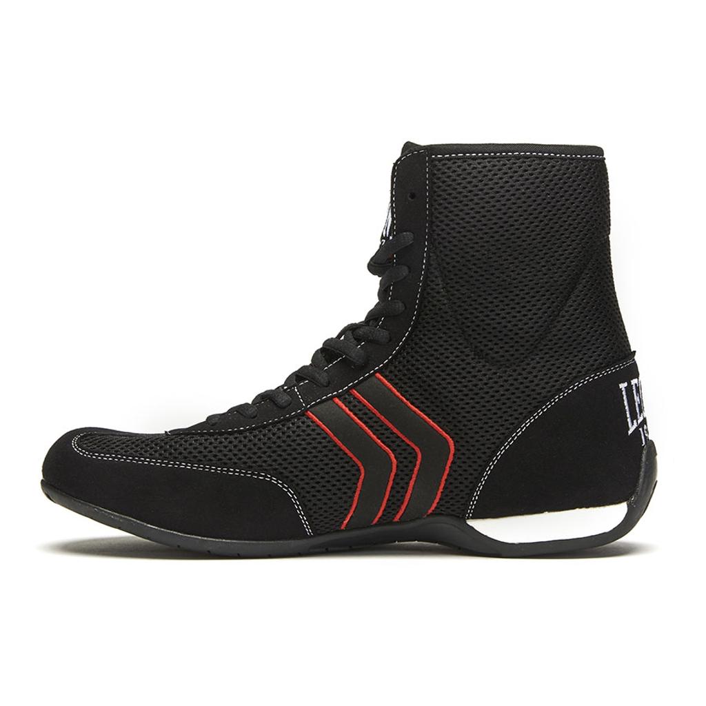Botas boxeo Leone 1947 Hermes negro rojo blanco - 37