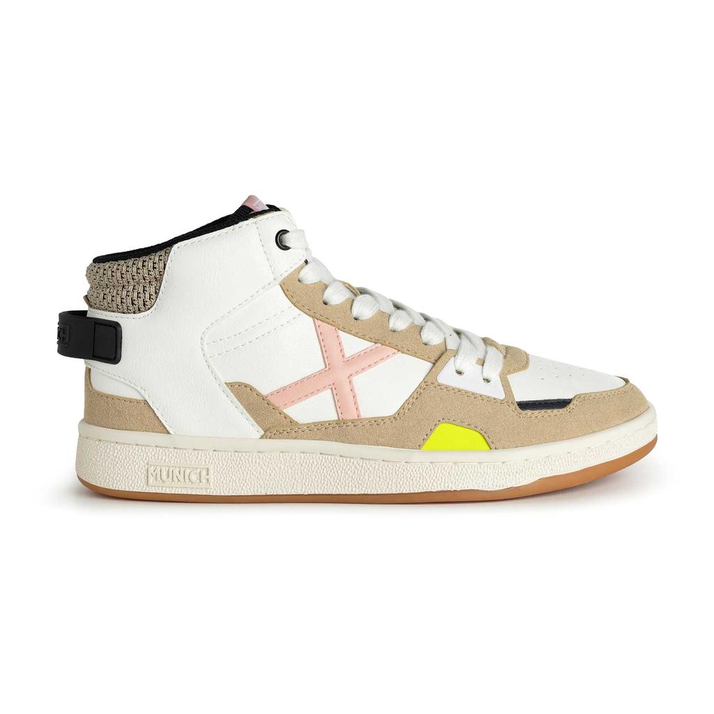 Zapatillas Munich Dome blanco beige mujer - 36