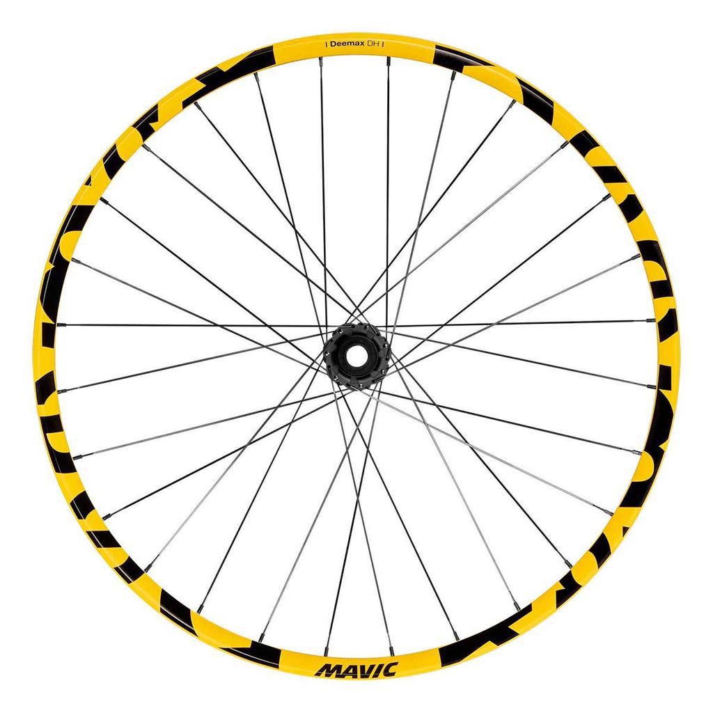 Rueda trasera Mavic Deemax DH Yellow 27.5 INT Eje pasante 12x157 mm - BOOST