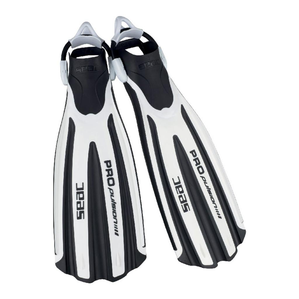Aletas Seac Propulsion S blanco negro - S-M