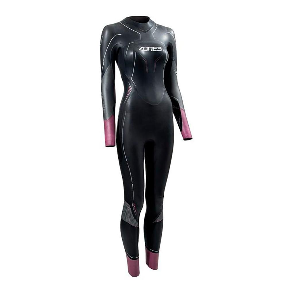 Traje neopreno Zone3 Aspire negro lila intenso mujer - L